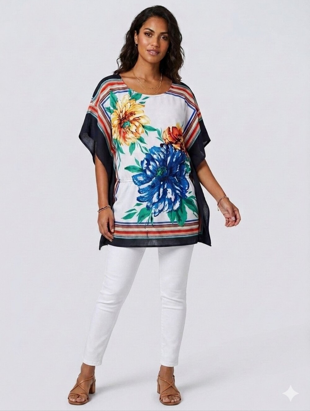 Floral Print Women's Top